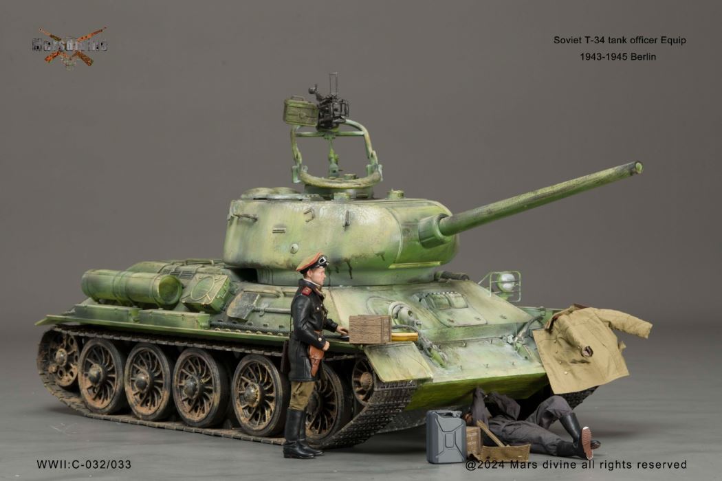 Soviet tank soldier series Tank officer 1943-1945 Berlin