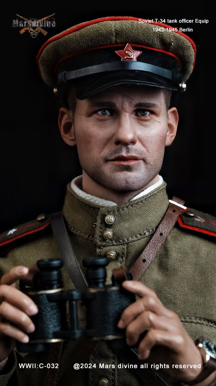 Soviet tank soldier series Tank officer 1943-1945 Berlin