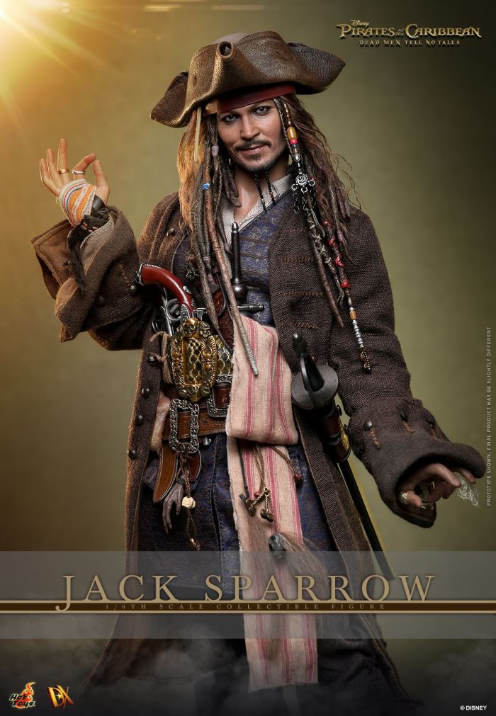 Pirates of the Caribbean 5: Dead Men Tell No Tales Captain Jack Sparrow 1:6