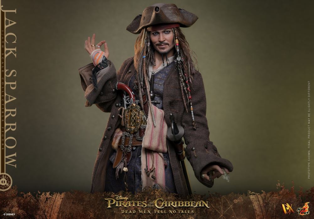Pirates of the Caribbean 5: Dead Men Tell No Tales Captain Jack Sparrow 1:6