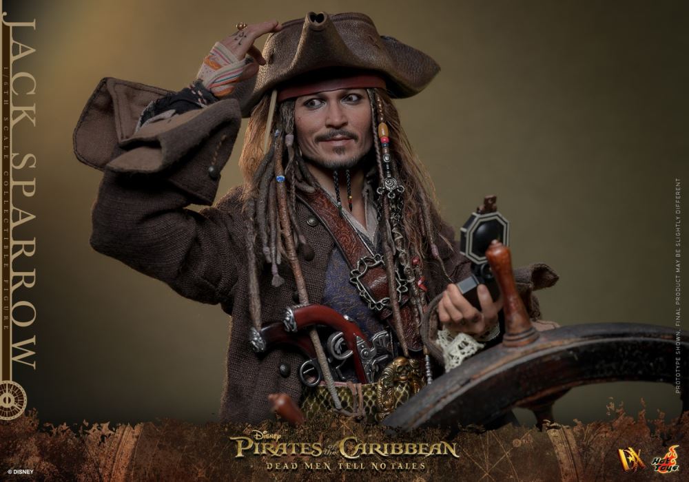 Pirates of the Caribbean 5: Dead Men Tell No Tales Captain Jack Sparrow 1:6