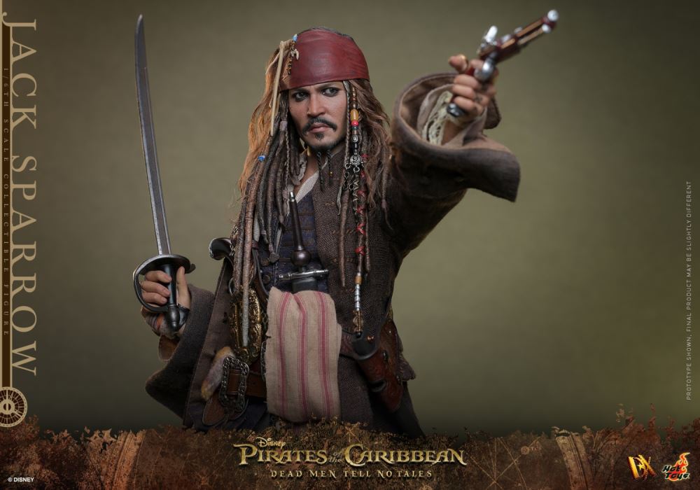 Pirates of the Caribbean 5: Dead Men Tell No Tales Captain Jack Sparrow 1:6