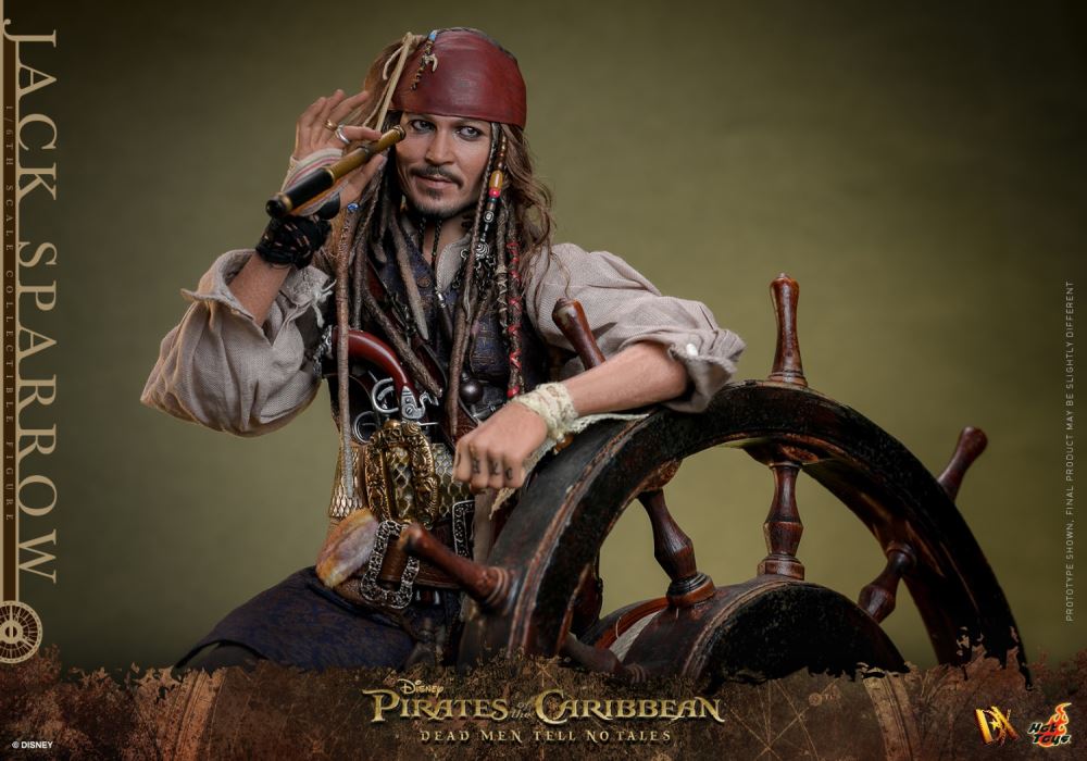 Pirates of the Caribbean 5: Dead Men Tell No Tales Captain Jack Sparrow 1:6