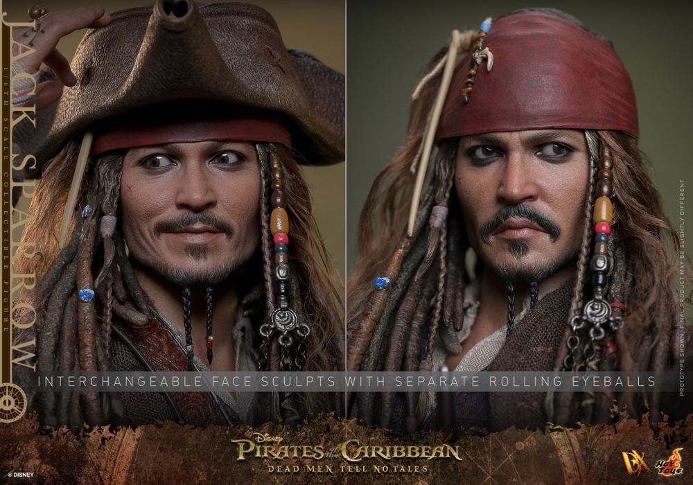 Pirates of the Caribbean 5: Dead Men Tell No Tales Captain Jack Sparrow 1:6