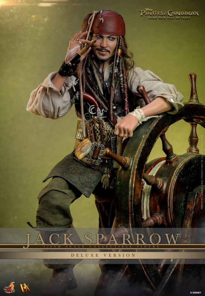 Pirates of the Caribbean 5: Dead Men Tell No Tales Captain Jack Sparrow 1:6