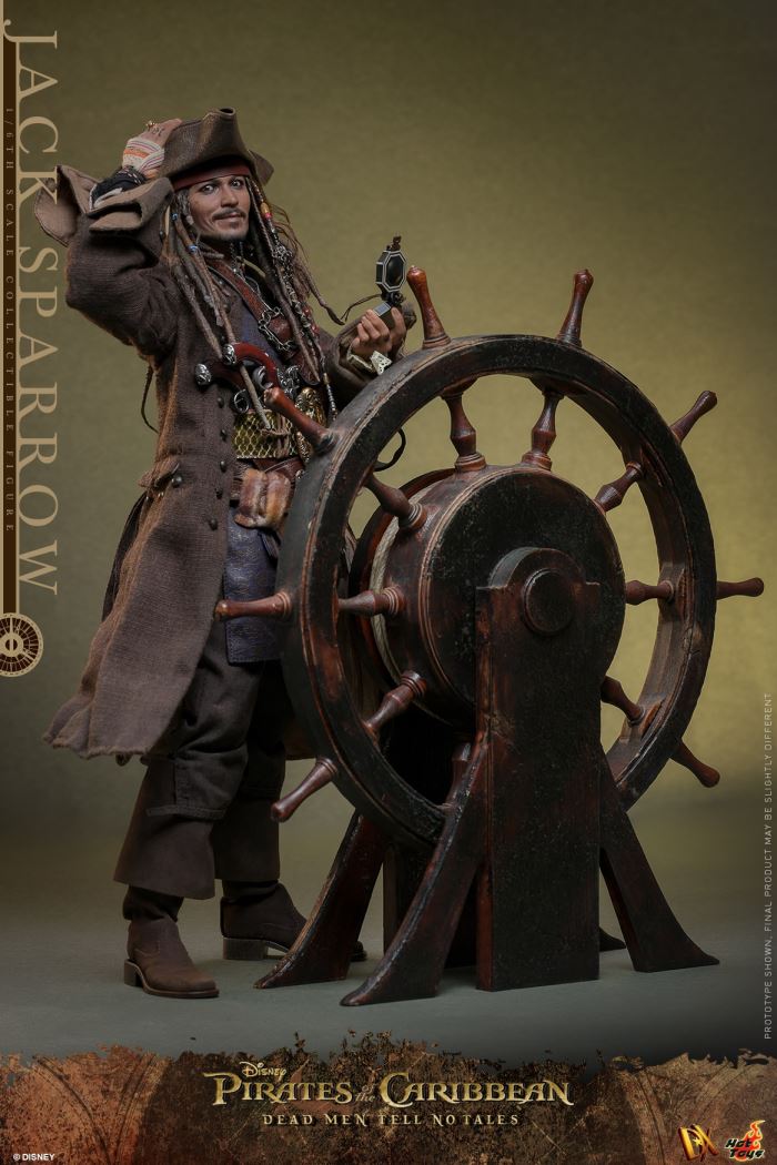 Pirates of the Caribbean 5: Dead Men Tell No Tales Captain Jack Sparrow 1:6