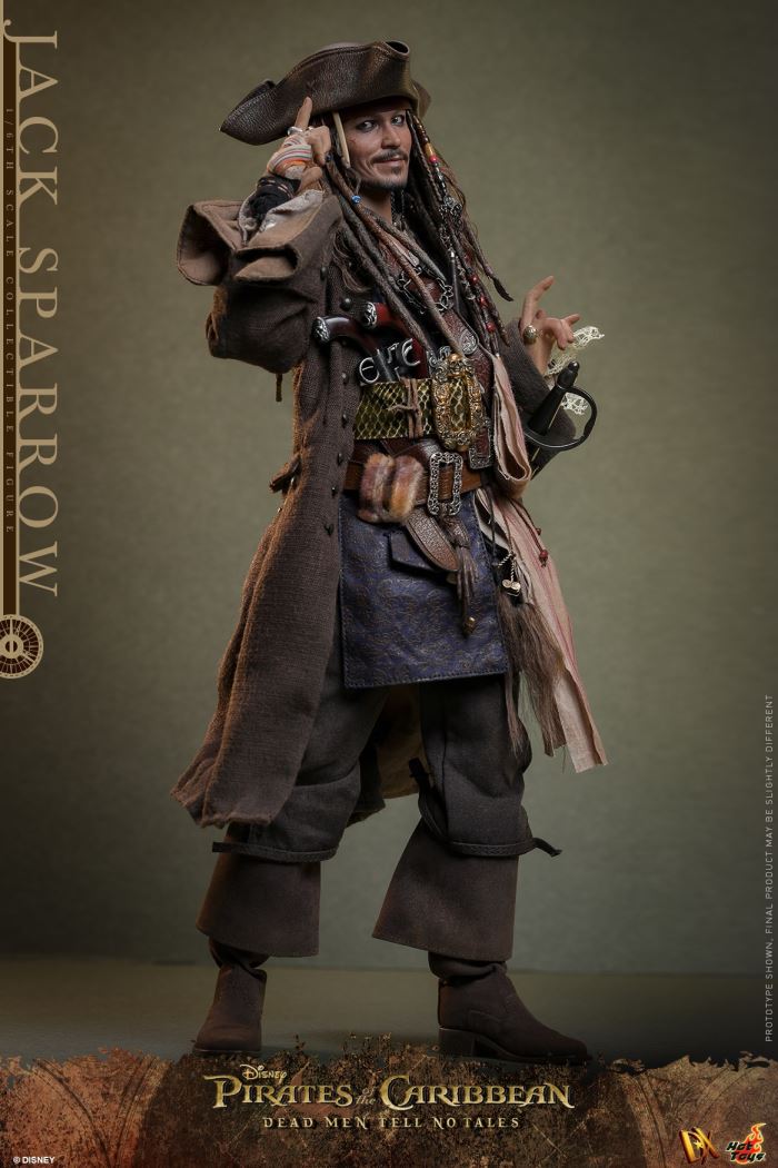 Pirates of the Caribbean 5: Dead Men Tell No Tales Captain Jack Sparrow 1:6