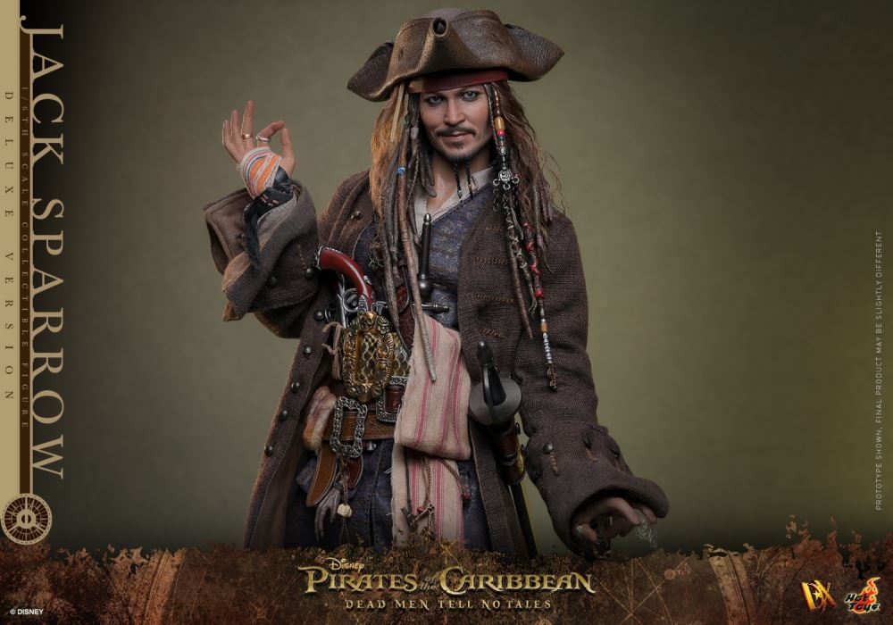 Pirates of the Caribbean 5: Dead Men Tell No Tales Captain Jack Sparrow 1:6
