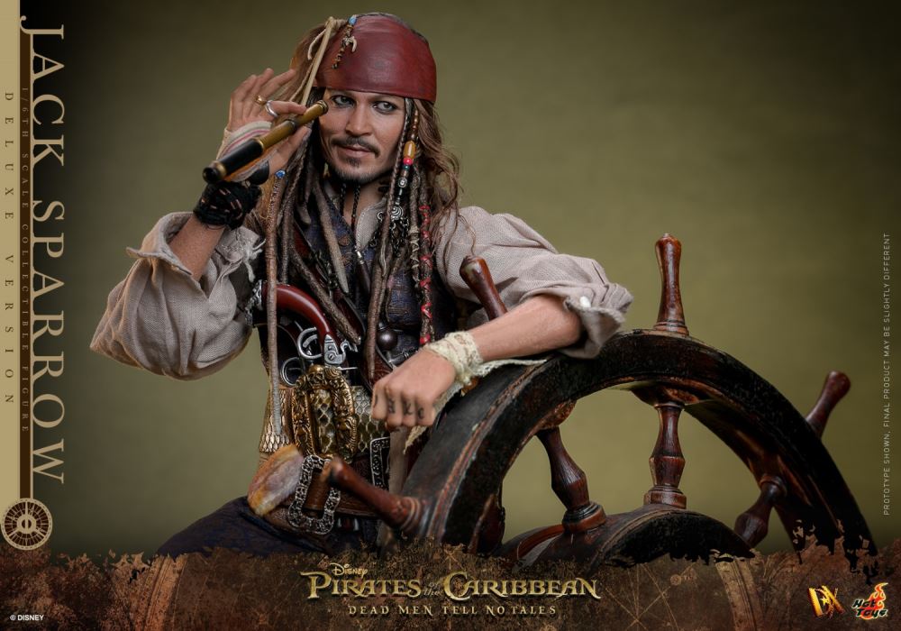 Pirates of the Caribbean 5: Dead Men Tell No Tales Captain Jack Sparrow 1:6