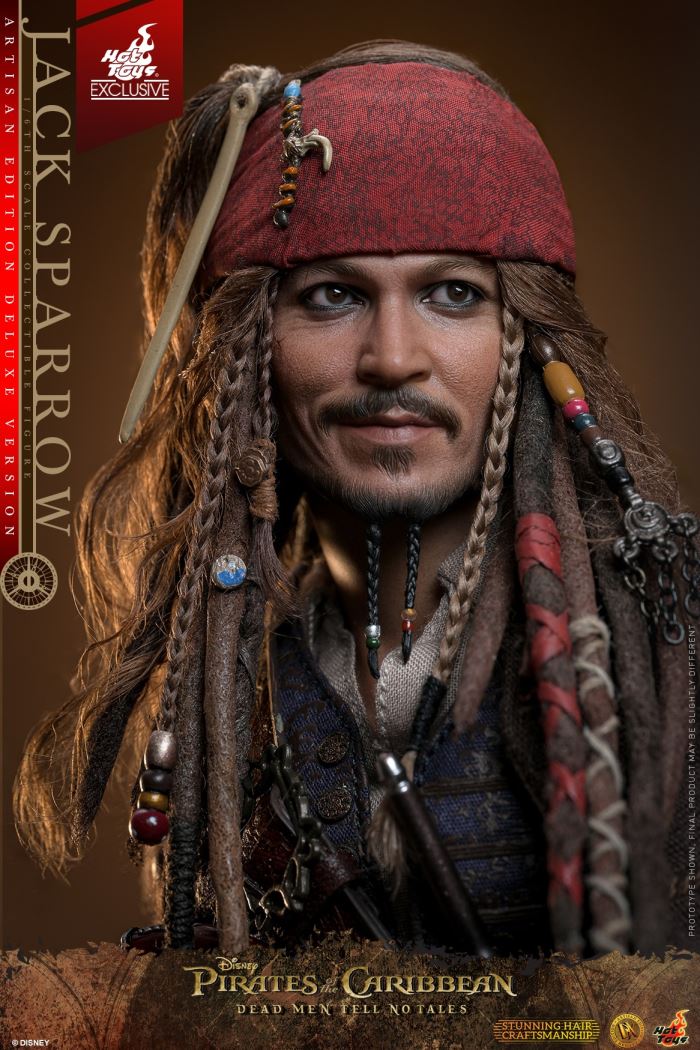 Pirates of the Caribbean 5: Dead Men Tell No Tales Captain Jack Sparrow 1:6