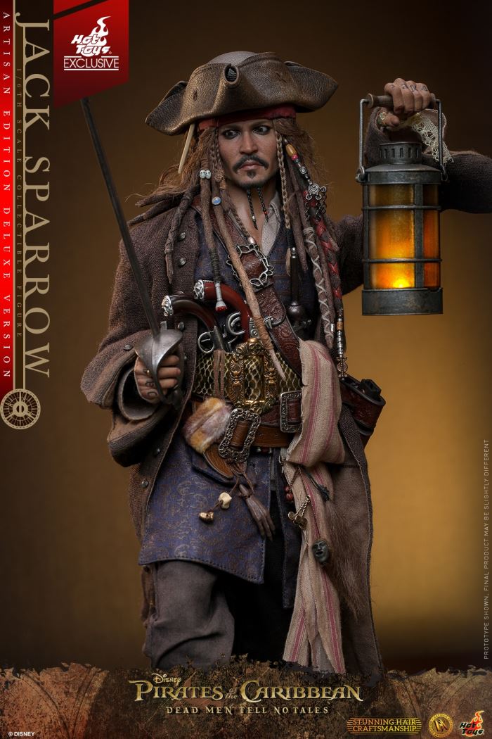 Pirates of the Caribbean 5: Dead Men Tell No Tales Captain Jack Sparrow 1:6