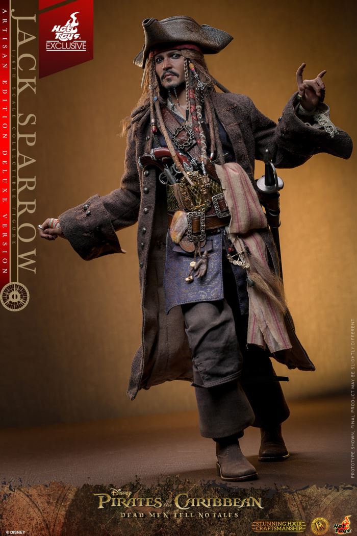 Pirates of the Caribbean 5: Dead Men Tell No Tales Captain Jack Sparrow 1:6