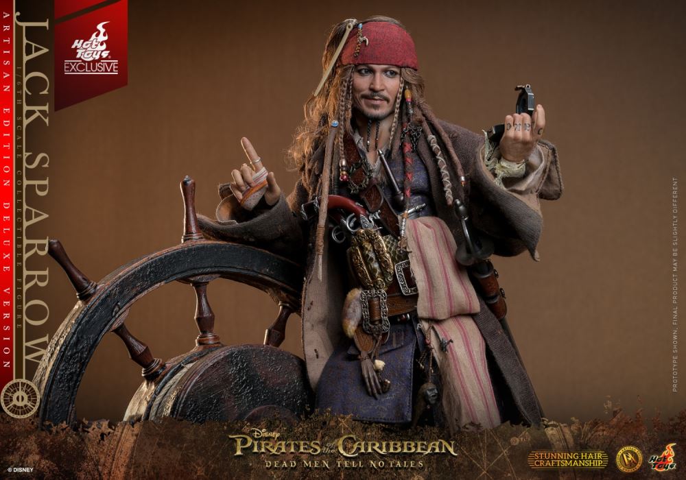 Pirates of the Caribbean 5: Dead Men Tell No Tales Captain Jack Sparrow 1:6