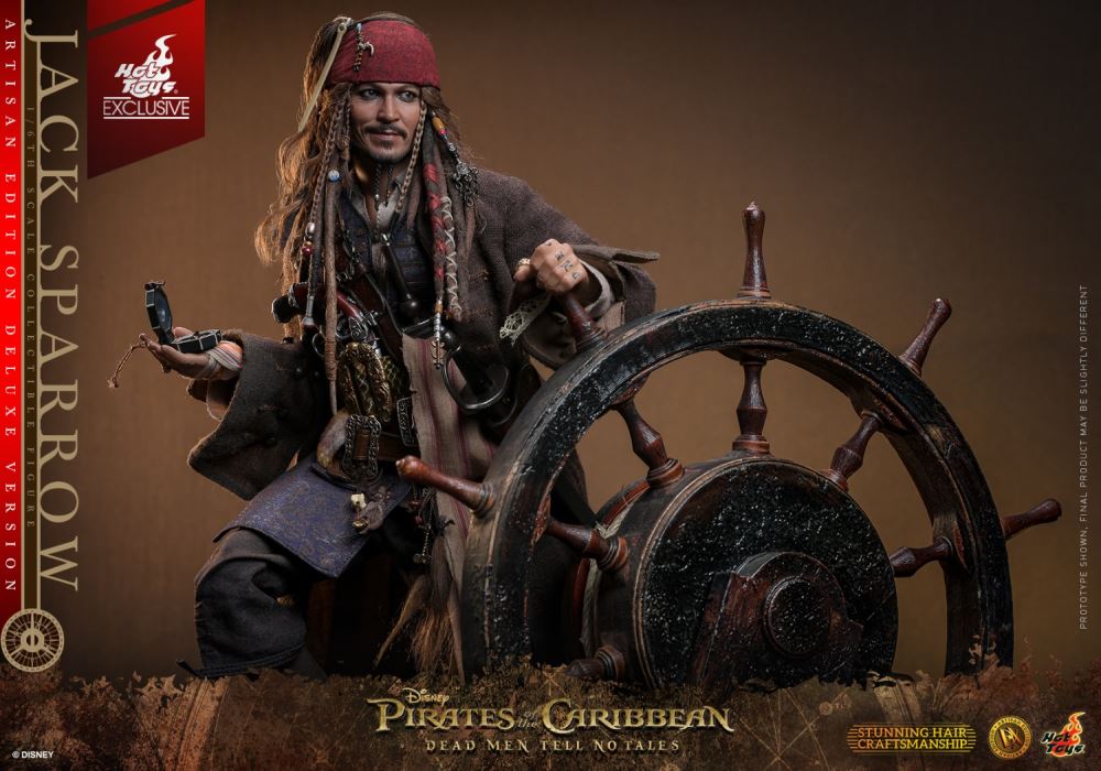 Pirates of the Caribbean 5: Dead Men Tell No Tales Captain Jack Sparrow 1:6