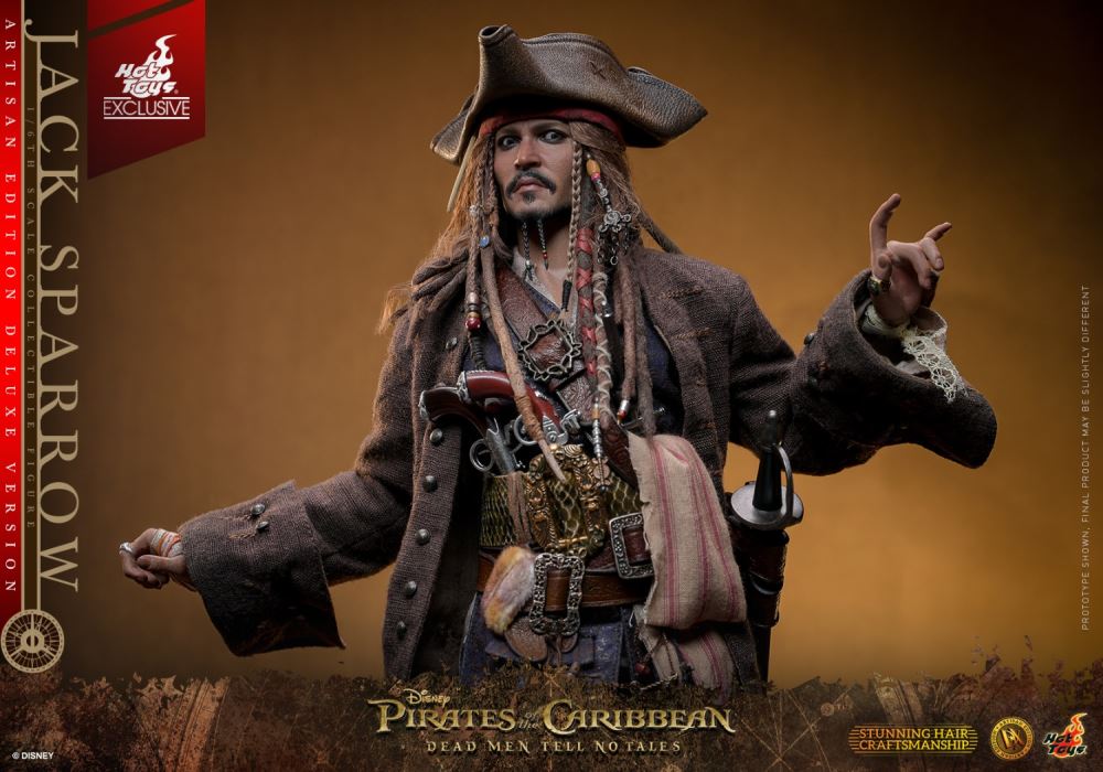 Pirates of the Caribbean 5: Dead Men Tell No Tales Captain Jack Sparrow 1:6