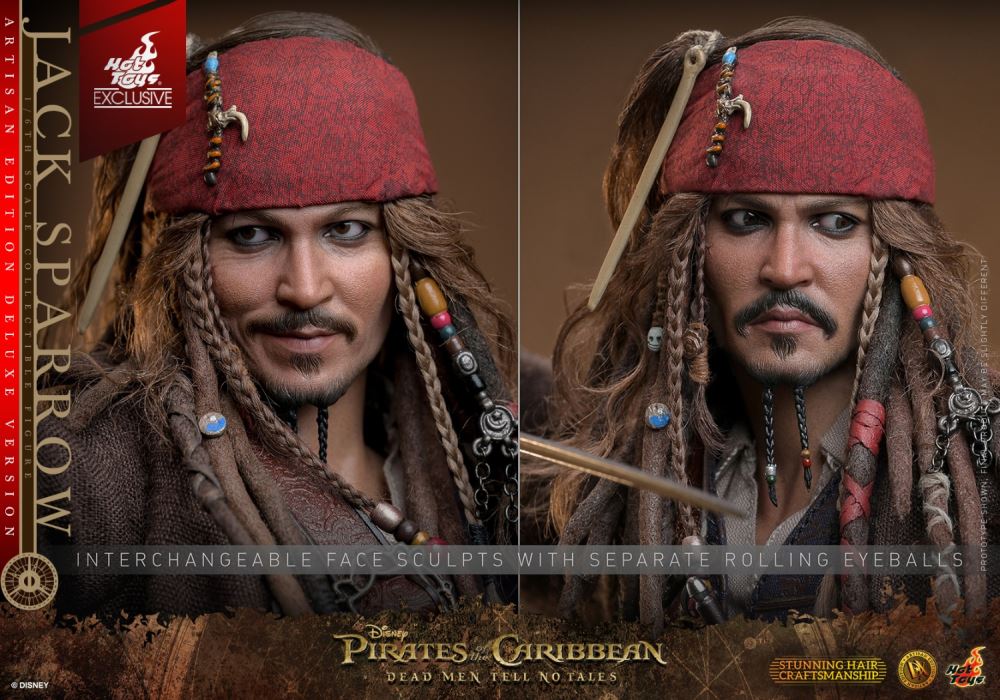 Pirates of the Caribbean 5: Dead Men Tell No Tales Captain Jack Sparrow 1:6