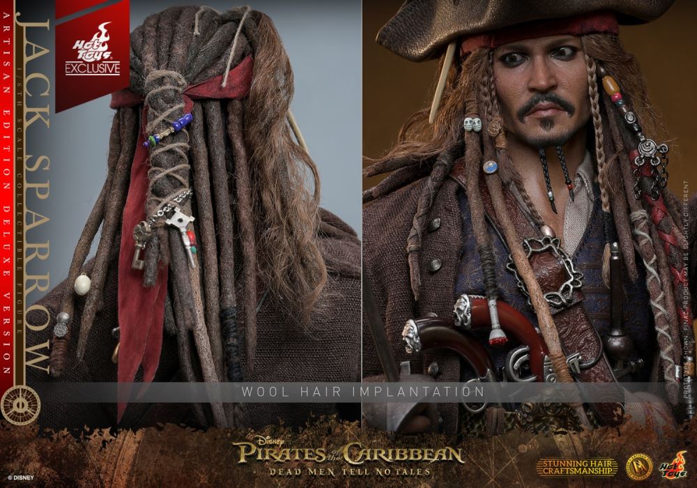 Pirates of the Caribbean 5: Dead Men Tell No Tales Captain Jack Sparrow 1:6