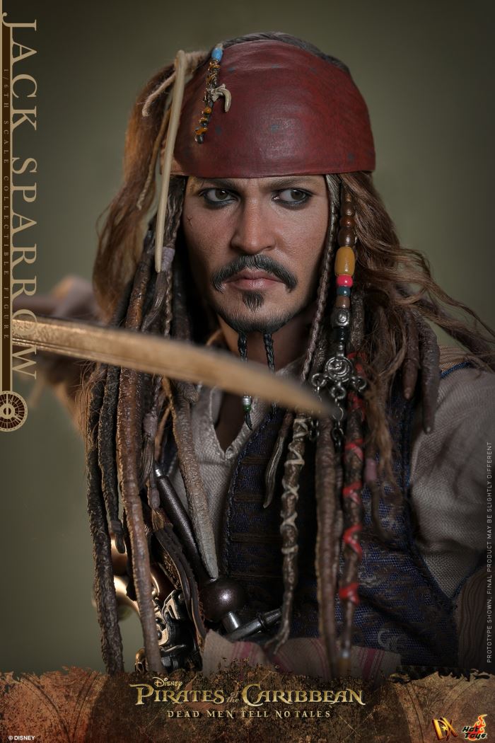 Pirates of the Caribbean 5: Dead Men Tell No Tales Captain Jack Sparrow 1:6