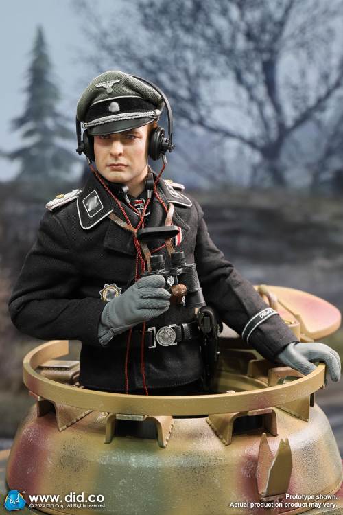 World War II German armor commander Max Wenscher 1/6
