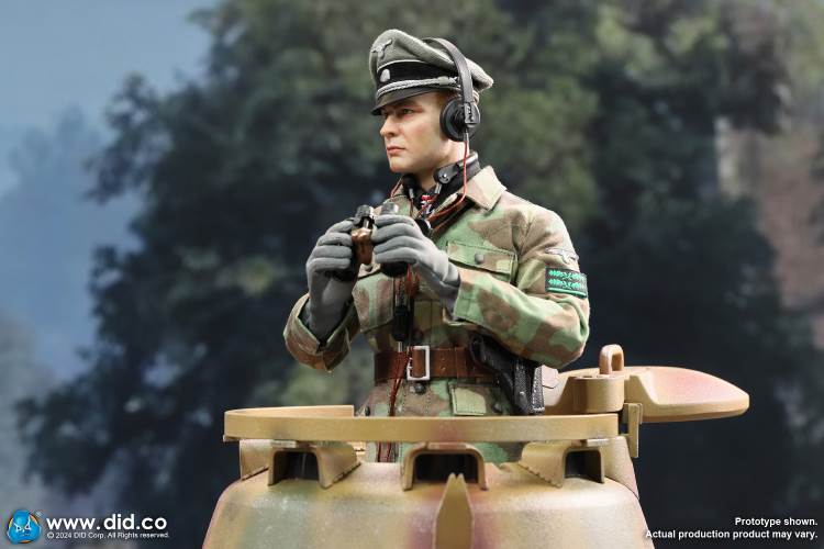 World War II German armor commander Max Wenscher 1/6