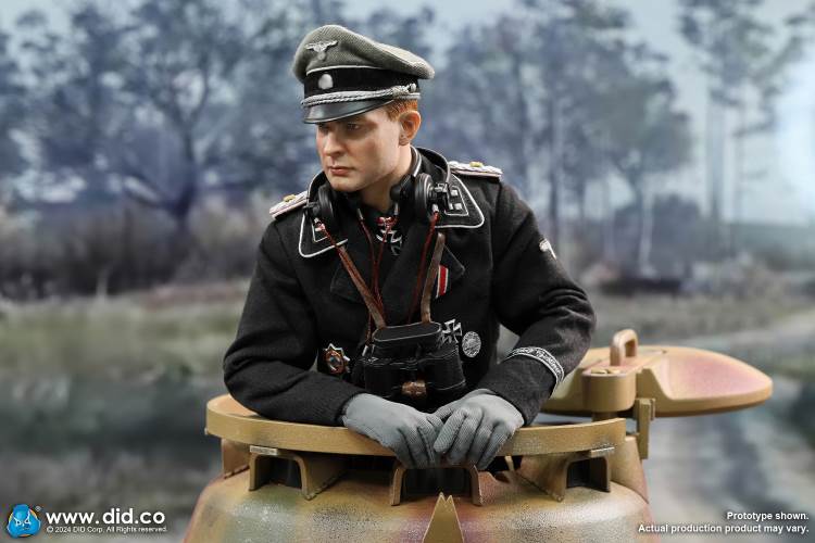 World War II German armor commander Max Wenscher 1/6