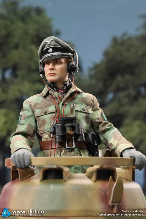 World War II German armor commander Max Wenscher 1/6