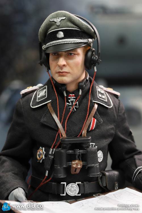 World War II German armor commander Max Wenscher 1/6