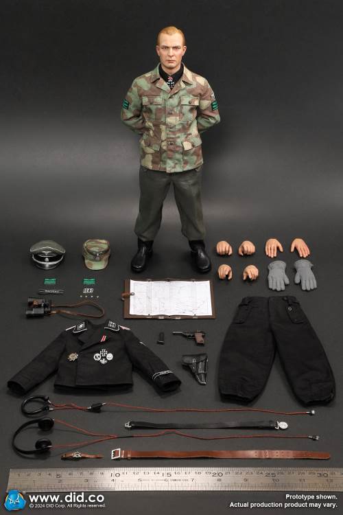 World War II German armor commander Max Wenscher 1/6