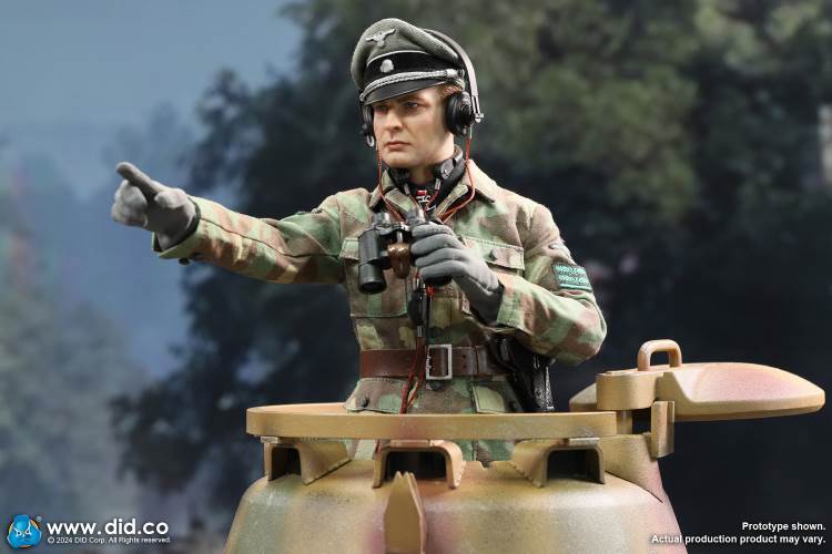 World War II German armor commander Max Wenscher 1/6