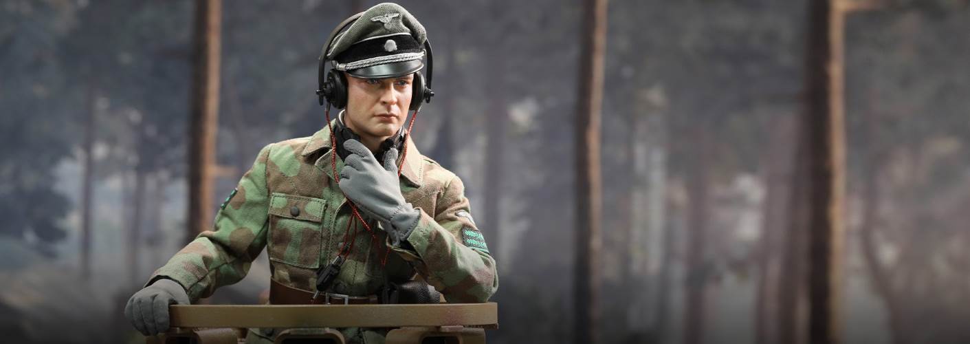 World War II German armor commander Max Wenscher 1/6