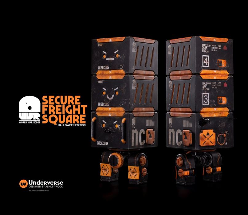 Pocket Universe Series WWR Stacking Arhat Heavy Duty Cargo Cube MULE Halloween Edition