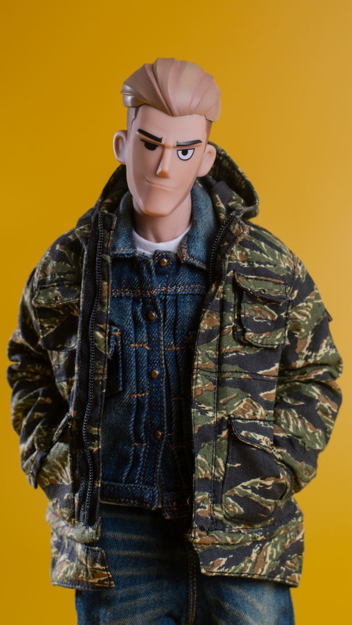 Male doll head sculpt set 3.0 [black hair/light brown] 1/6