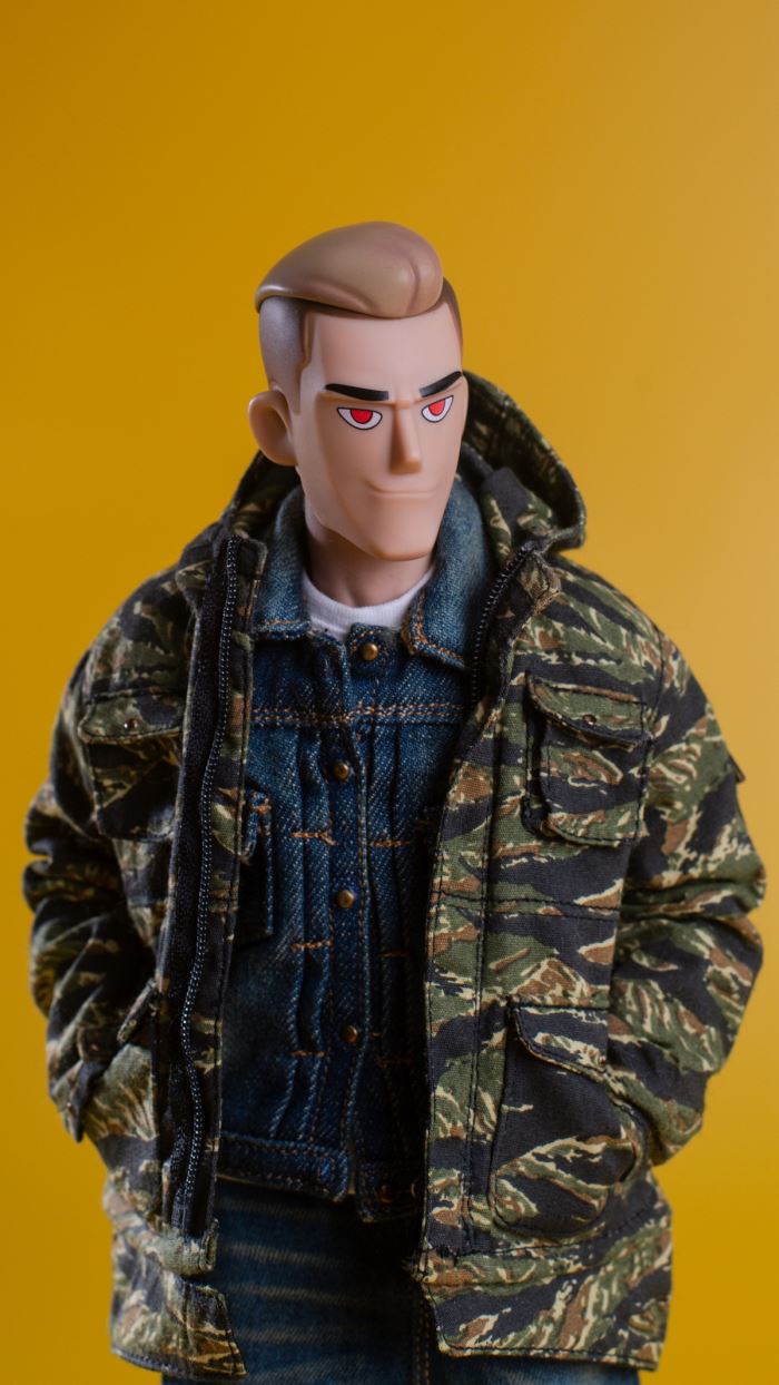 Male doll head sculpt set 3.0 [black hair/light brown] 1/6