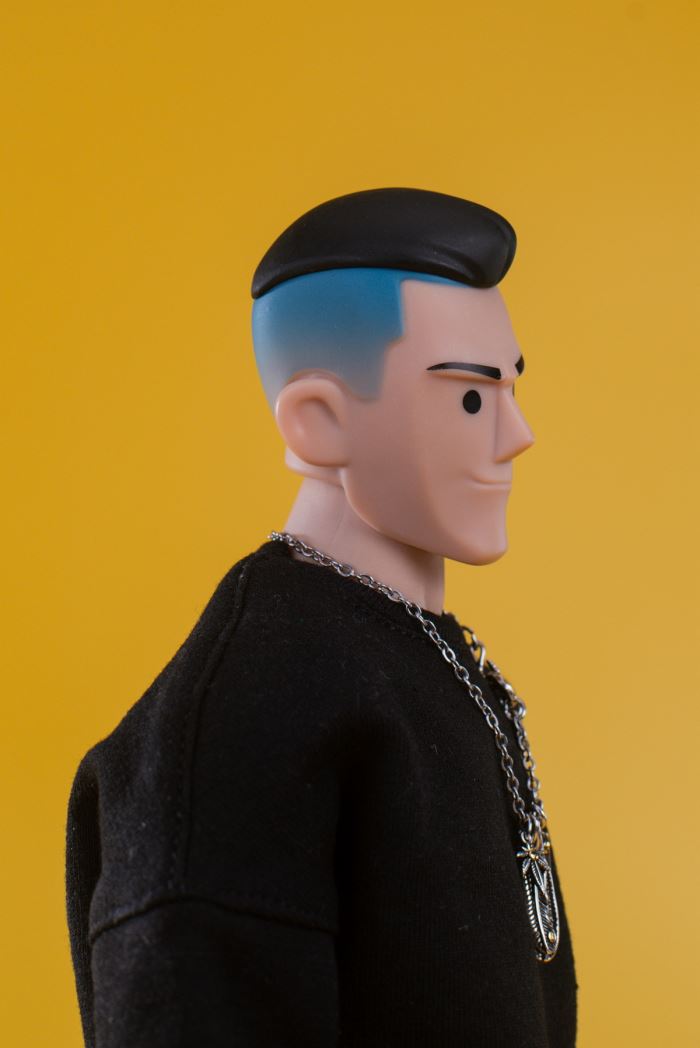 Male doll head sculpt set 3.0 [black hair/light brown] 1/6