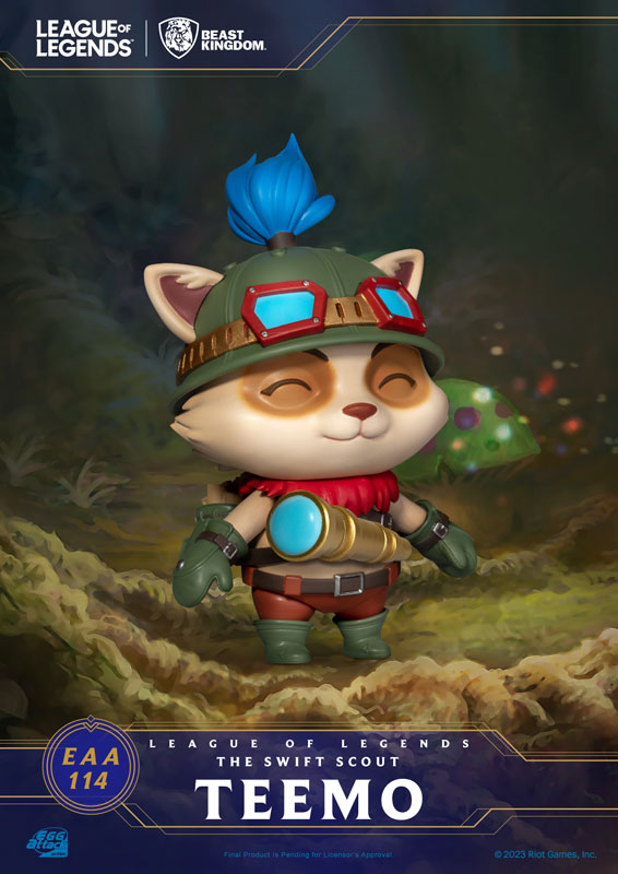 Egg Attack Action EAA-114 League of Legends Teemo the Swiift Scout