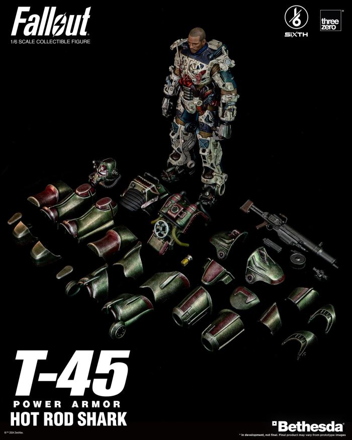 T-45 Hot Rod Shark Power Armor 1/6