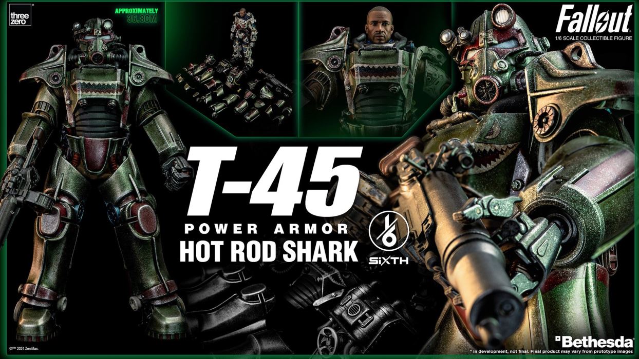 T-45 Hot Rod Shark Power Armor 1/6