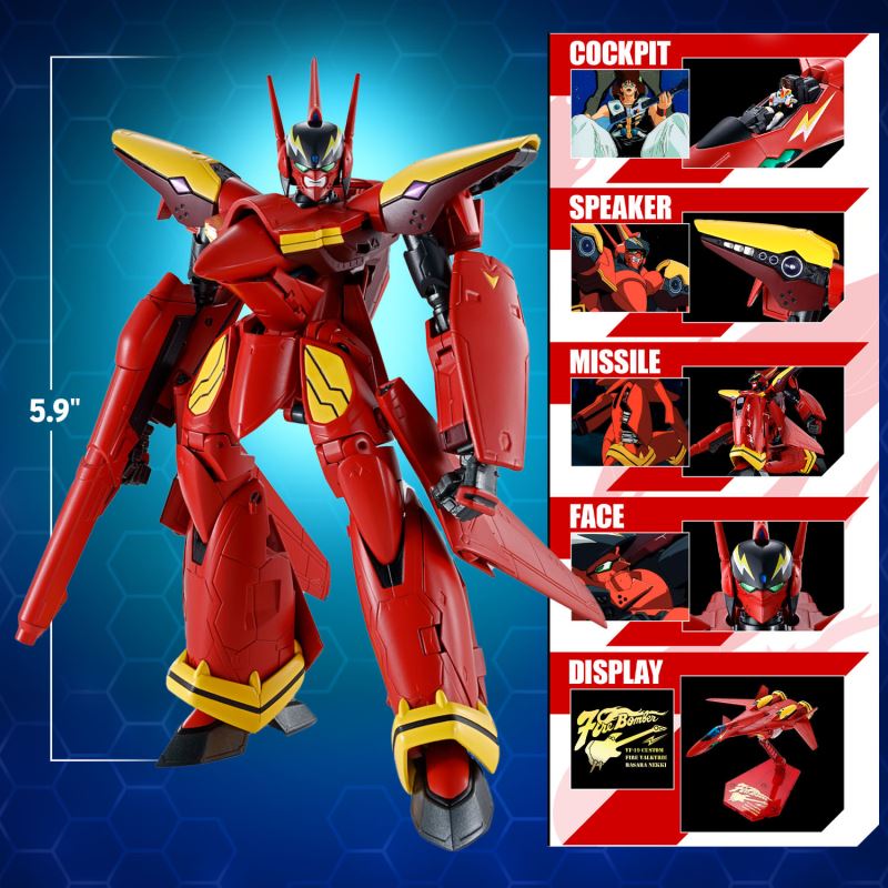 HI-METAL R VF-19 Kai Fire Valkyrie