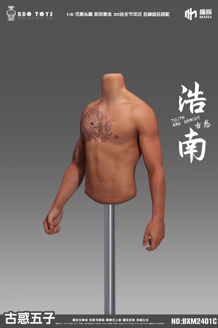 Young and Dangerous Series-Young and Dangerous Five Head Sculpture Set/BXM2407 Jeans 1/6