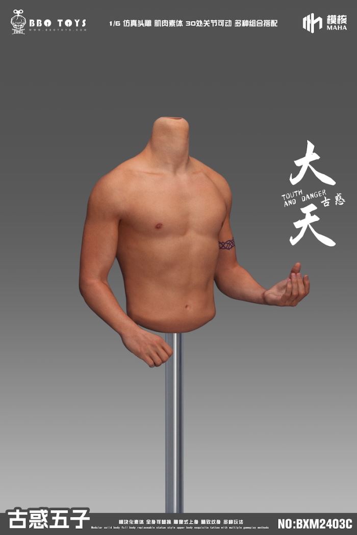 Young and Dangerous Series-Young and Dangerous Five Head Sculpture Set/BXM2407 Jeans 1/6