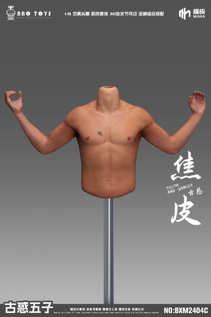 Young and Dangerous Series-Young and Dangerous Five Head Sculpture Set/BXM2407 Jeans 1/6