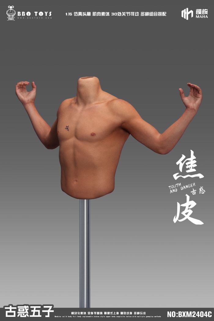 Young and Dangerous Series-Young and Dangerous Five Head Sculpture Set/BXM2407 Jeans 1/6