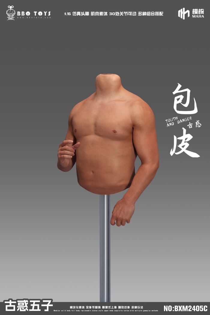 Young and Dangerous Series-Young and Dangerous Five Head Sculpture Set/BXM2407 Jeans 1/6