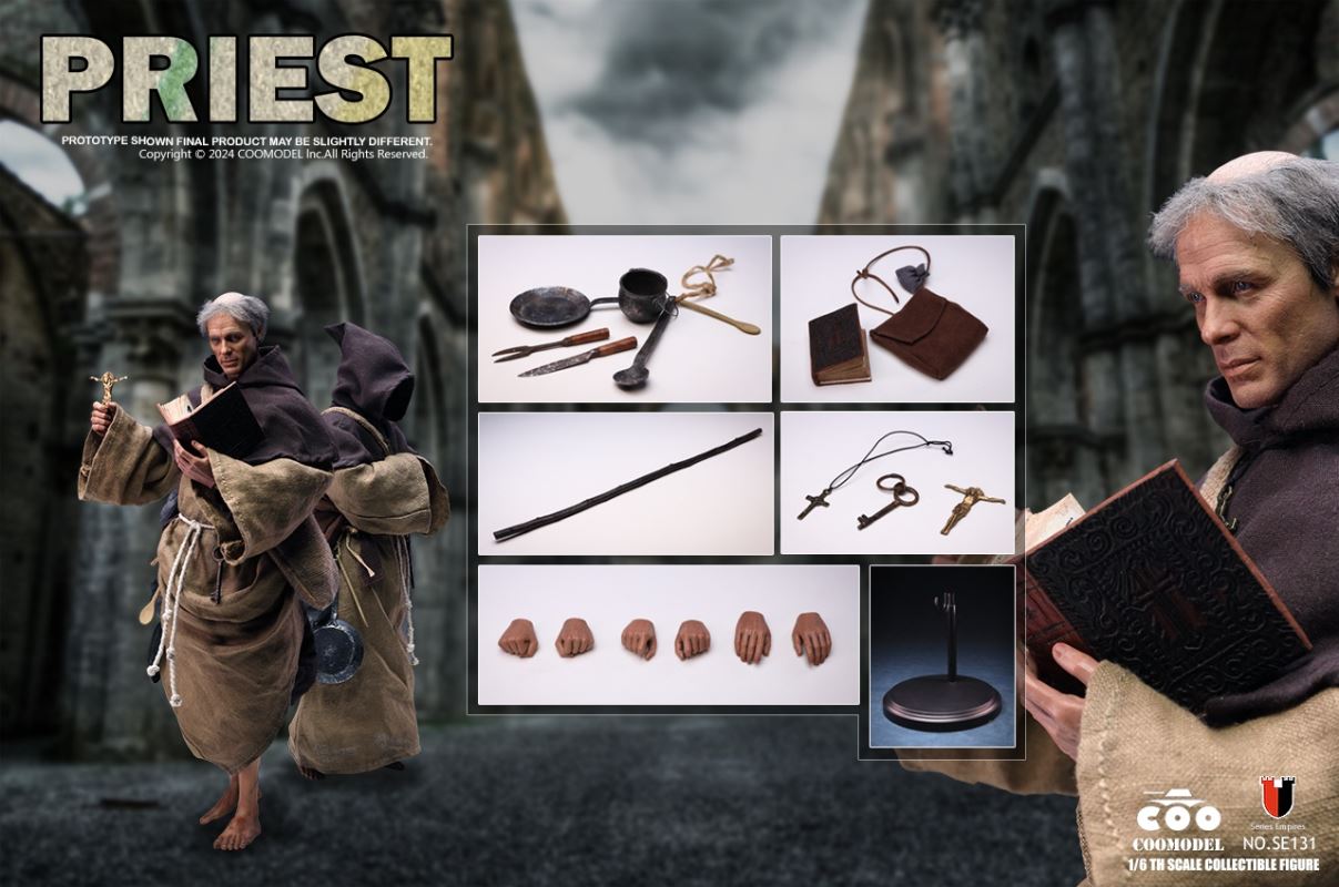 Empire Series-Medieval Priest 1/6