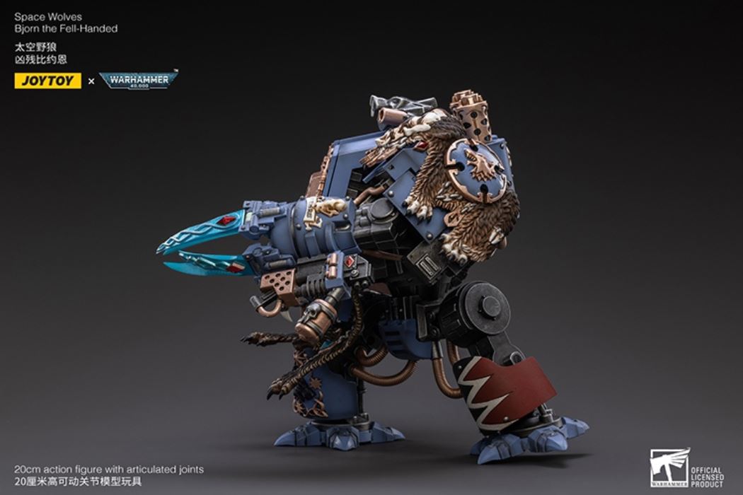 Ultramarine Redeemer Dreadmecha Thales Brothers/Space Wolf Ragnar Blackmane/Brutal Bjorn 1/18