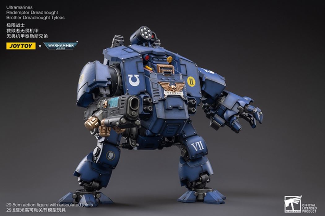 Ultramarine Redeemer Dreadmecha Thales Brothers/Space Wolf Ragnar Blackmane/Brutal Bjorn 1/18