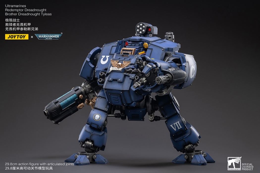 Ultramarine Redeemer Dreadmecha Thales Brothers/Space Wolf Ragnar Blackmane/Brutal Bjorn 1/18