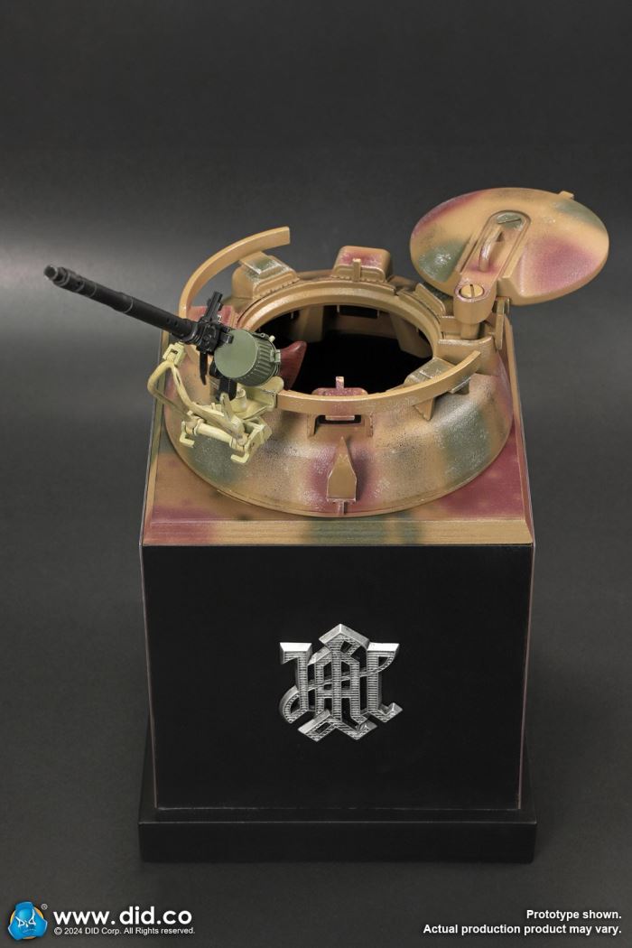 Panther tank scene (with MG34 machine gun) 1/6