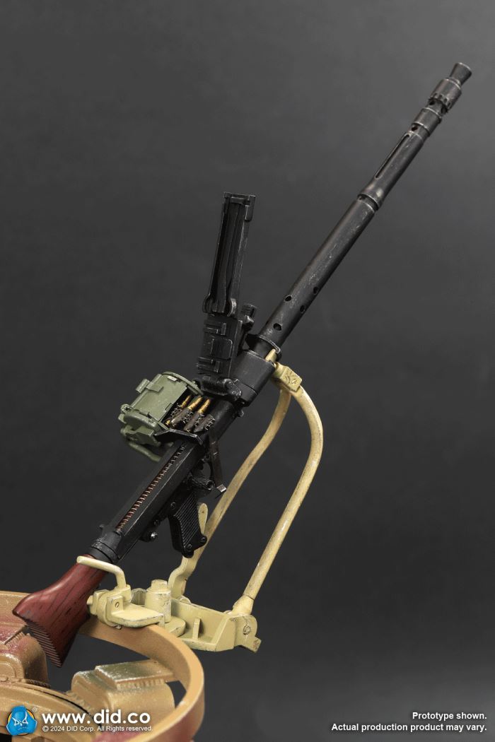 Panther tank scene (with MG34 machine gun) 1/6
