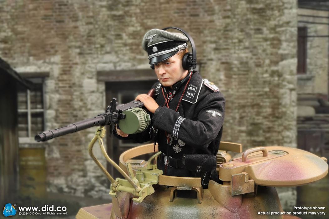 Panther tank scene (with MG34 machine gun) 1/6